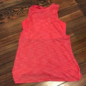 Lululemon tank top with bra built in